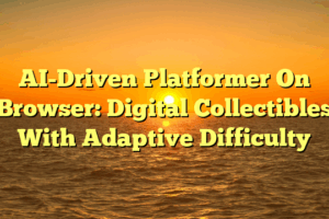 AI-Driven Platformer On Browser: Digital Collectibles With Adaptive Difficulty AI-Driven Platformer On Browser: Digital Collectibles With Adaptive Difficulty
