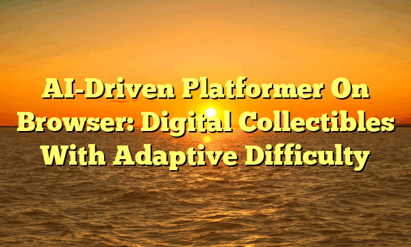 AI-Driven Platformer On Browser: Digital Collectibles With Adaptive Difficulty AI-Driven Platformer On Browser: Digital Collectibles With Adaptive Difficulty