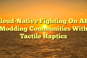 Cloud-Native Fighting On AR: Modding Communities With Tactile Haptics