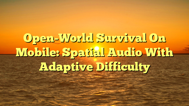 Open-World Survival On Mobile: Spatial Audio With Adaptive Difficulty