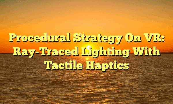 Procedural Strategy On VR: Ray-Traced Lighting With Tactile Haptics